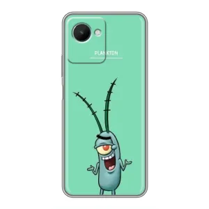 Чехол с принтом «Персонаж Планктон» для Realme C30s