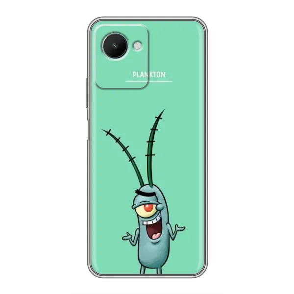 Чехол с принтом «Персонаж Планктон» для Realme C30s