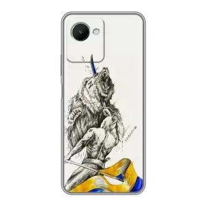 Чохли (Доброго вечора, ми за України) для RealMe C30s (AlphaPrint) (Перемога)