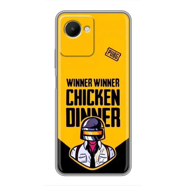 Чохол з принтом «Pubg шолом» для Realme C30s