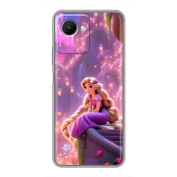 Чохол з принтом «Рапунцель у замку» для Realme C30s