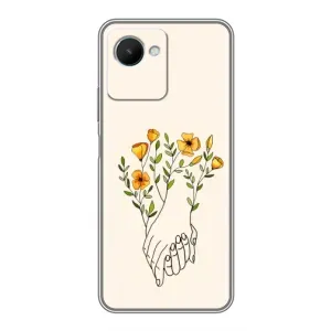 Чехлы для любимой на RealMe C30s (VPrint) (Руки любві)
