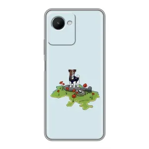Чохли з картинкою собаки Патрон для Realme C30s (AlphaPrint) (Сапер Пес)