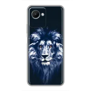 Чохол з принтом «Синій Лев» для Realme C30s