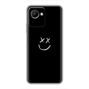 Чохол для RealMe C30s - (AlphaPrint) з принтом (ТОП продажів) (Смайл)