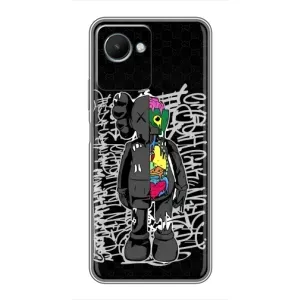 Чохли для Realme C30s - Bearbrick Louis Vuitton (PREMIUMPrint) (Стиль Bearbrick)