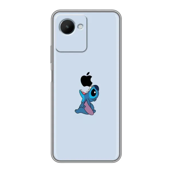 Чохол з принтом «Stitch apple» для Realme C30s