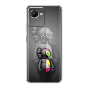 Чохли для Realme C30s - Bearbrick Louis Vuitton (PREMIUMPrint) (Тіло Bearbrick)