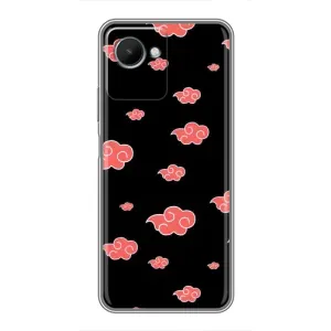 Чохли Персонажі Аніме Наруто для Realme C30s (AlphaPrint) (Хмарки Аніме)