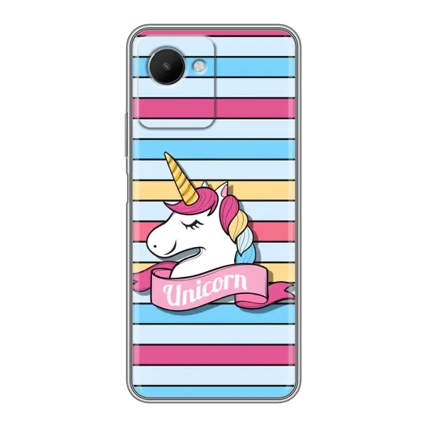 Чохол з принтом «Unicorn» для Realme C30s