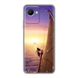 Чехол с мультфильмом Моана Realme C30s (Закат Ваяна)