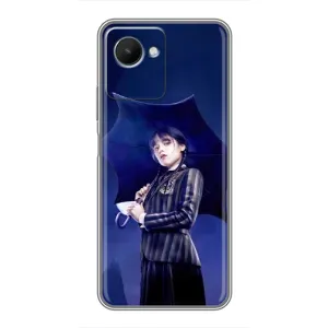 Силіконовий чохол з картинкою для Realme C30s (Венсдей)