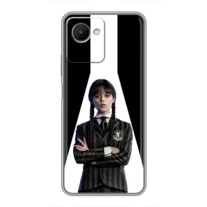 Чехлы Венсдей на Realme C30s Уэнсдей (AlphaPrint) (W-Wednesday)