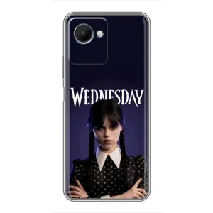 Чехлы Венсдей на Realme C30s Уэнсдей (AlphaPrint) (Wednesday)
