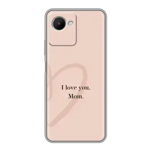Чохли для мами на Realme C30s (Серце мамі)