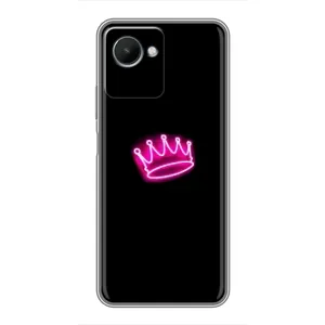 Чехол с принтом «Яркая корона» для Realme C30s