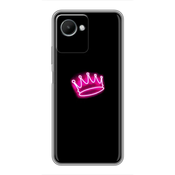 Чехол с принтом «Яркая корона» для Realme C30s Чехол с принтом «Яркая корона» для Realme C30s