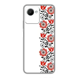 Чохол для Патріота України Realme C30s - (AlphaPrint) (Яскрава вишиванка)