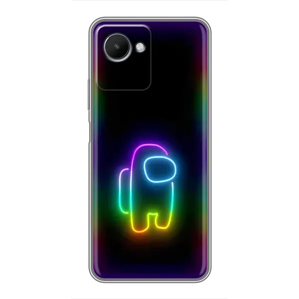 Чохол з принтом «Яскравий скін» для Realme C30s