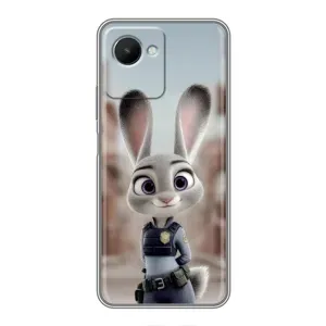 Чехол Зоотрополіс на Realme C30s (Офицер Джуди Хоппс)
