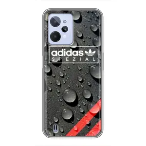 Чехлы Адидас для Realme C31 (AlphaPrint) (Адидас принт)