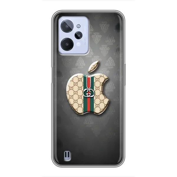 Чехол с принтом «Apple gucci» для Realme C31