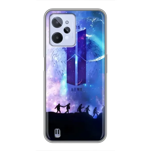 Чехол с принтом «Army BTS» для Realme C31
