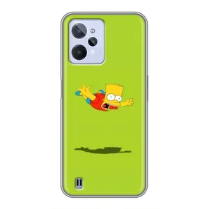 Чjхол з Сімпсонами для Realme C31 (VPrint) (Барт Сімпсон)