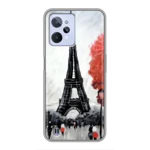 Чехол Эйфелева Башня для Realme C31 - (AlphaPrint) (Башня в Париже)
