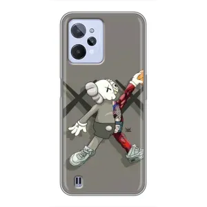 Чехлы для Realme C31 - Bearbrick Louis Vuitton (PREMIUMPrint) (Беарбрик Джордан)
