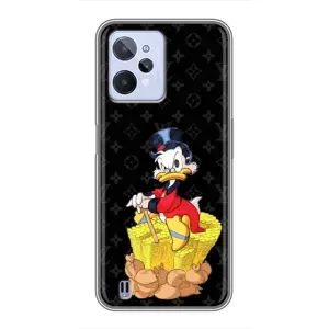Чехли для Realme C31 - Скрудж МакДак Louis Vuitton (PREMIUMPrint) (Богатство Макдака)