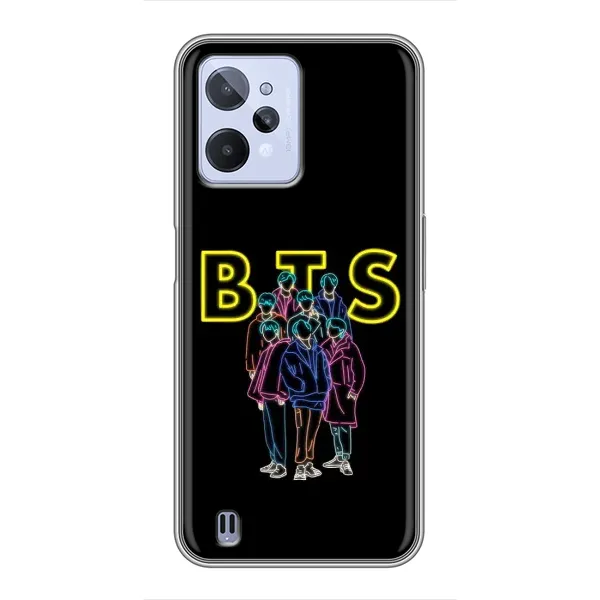 Чехол с принтом «BTS стайл» для Realme C31