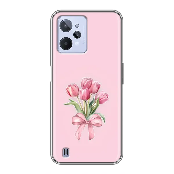 Чехол с принтом «Букет цветов» для Realme C31