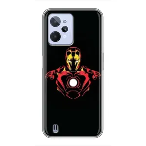 Чехлы с героями Марвел Realme C31 (VPrint) (Человек железный)