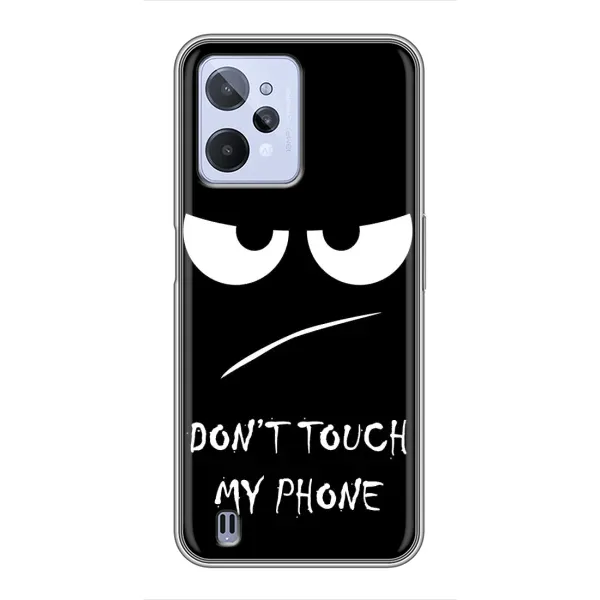 Чехол с принтом «Dont Touch» для Realme C31