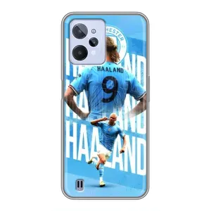 Чехлы с футболистом Ерлинг Холанд для Realme C31 (AlphaPrint) (Erling Haaland)