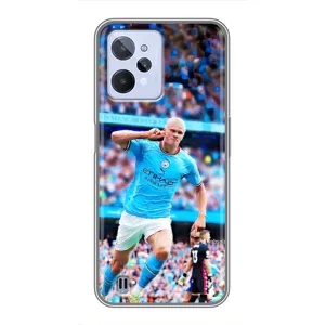 Чехлы с футболистом Ерлинг Холанд для Realme C31 (AlphaPrint) (фанаты Холанда)