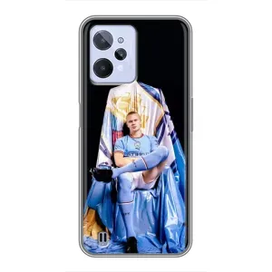 Чехлы с футболистом Ерлинг Холанд для Realme C31 (AlphaPrint) (футболист Холанн)