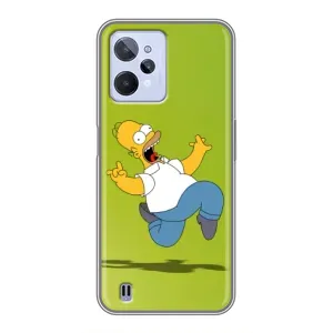 Чjхол з Сімпсонами для Realme C31 (VPrint) (Гомер Сімпсон)