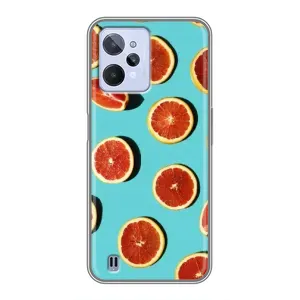 Чохли з фруктами для Realme C31 (VPrint) (Грейпфрут)