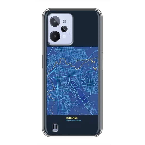 Чехол с принтом «Гуганск» для Realme C31