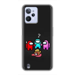 Чехол Амонг Ас для Realme C31 (AlphaPrint)