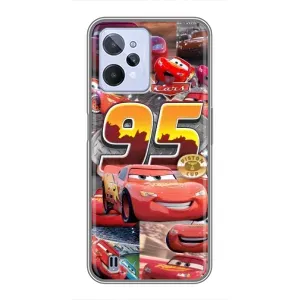 Силіконовий чохол Маквін для Realme C31 (Колаж Блискавка Маквін)