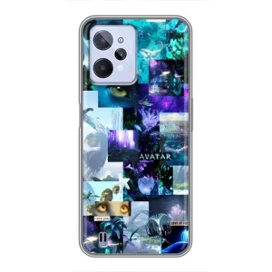 Чехлы с фильма АВАТАР для Realme C31 (AlphaPrint) (коллаж Аватар)