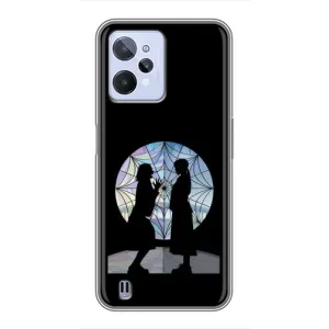 Чохли Венсдей на Realme C31 Уенсдей (AlphaPrint) (кімната Венздей)