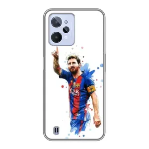 Чехлы Месси для Realme C31 (AlphaPrint) (Лео Месси)