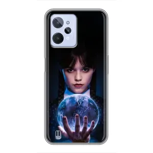 Чохол з дизайном Венздей 2 на Realme C31 (Магічна сфера Венздей)