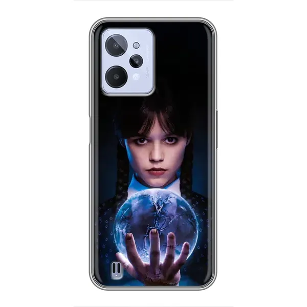Чехол с принтом «Магическая сфера Уэнздей» для Realme C31