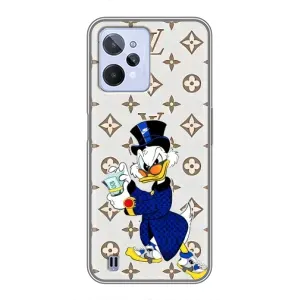 Чехли для Realme C31 - Скрудж МакДак Louis Vuitton (PREMIUMPrint) (Макдак на стилі)