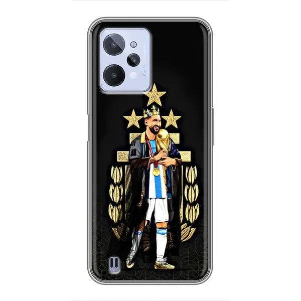 Чехол с принтом «Месси Король» для Realme C31
